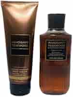 Bath & Body Work３点セットMahogany Teakwood香水 Bath Body Works Mahogany Teakwood Lotion Shower Gel Wash